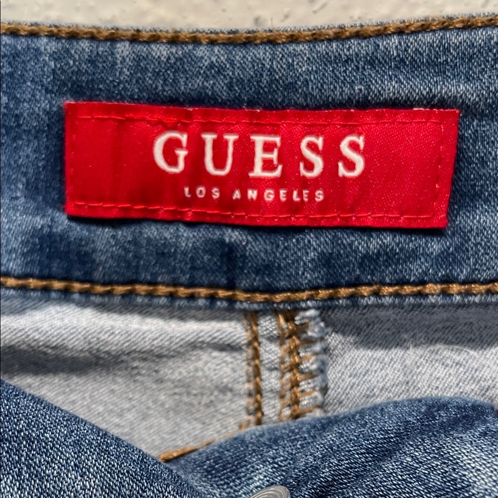 Guess High Rise Blue Women's Jeans - Picture 2 of 4